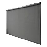 Store pour pergola evonis graphite - l. 371, 7 x h. 211 cm aluminium hesp�ride