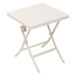 Table d'appoint de jardin carrée greensboro argile 40 x 45 cm - acier traité époxy hespéride Table d'appoint de jardin carrée greensboro argile 40 x 45 cm - acier traité époxy hespéride