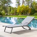 Transat bayamo ardoise / graphite aluminium trait� �poxy, texaline hesp�ride