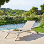 Transat jimani badianne argile 2 roues - aluminium trait� �poxy, texaline hesp�ride