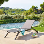 Transat jimani mocha praline 2 roues - aluminium trait� �poxy, texaline hesp�ride