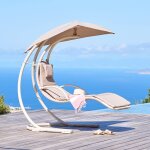 Transat meoria beige / argile texaline, acier trait� �poxy, aluminium �poxy hesp�ride