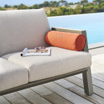 Traversin d'extrieur korai terracotta 45 x 15 cm - polyester hespride