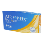 Air optix - night & day 8, 6 6l - lentilles de contact - nda66 - mensuelles - lentilles myopes