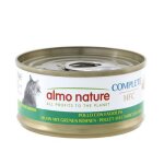 Almo nature - bo�te chat almo nature hfc complete - poulet avec haricots verts 70 gr