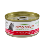Almo nature - bo�te chat almo nature hfc natural poulet et foie 70 gr