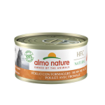 Almo nature - bote chat almo nature hfc natural poulet avec fromage 70 gr