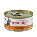 Almo nature - bo�te chat almo nature hfc natural poulet et thon 70 gr