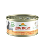 Almo nature - bote chat almo nature hfc natural thon et crevettes 70 gr