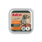 Bab'in - bo�te chien - bab'in terrine poulet en barquette - 300 gr