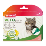 Beaphar - pipettes antiparasitaires chatons beaphar x3 Beaphar - pipettes antiparasitaires chatons beaphar x3