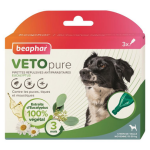 Beaphar - soin chien - beaphar pipette antiparasitaire vetopure chien moyen - 3 x 2 ml Beaphar - soin chien - beaphar pipette antiparasitaire vetopure chien moyen - 3 x 2 ml