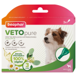 Beaphar - soin chien - beaphar pipette antiparasitaire vetopure petit chien - 3 x 1 ml Beaphar - soin chien - beaphar pipette antiparasitaire vetopure petit chien - 3 x 1 ml