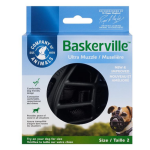 Brandy - muselire pour chien noire caoutchouc thermoplastique baskerville ultra taille 2