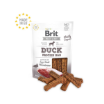 Brit - friandises chien brit meaty jerky snack duck protein bar 80 gr