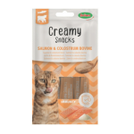 Bubimex - bubimex creamy snacks pour chat x4 saumon et colostrum bovin - 60 gr