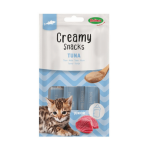 Bubimex - bubimex creamy snacks pour chaton x4 thon - 60 gr