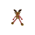 Bubimex - bubimex jouet chien peluche de no�l renne multicolore - 30 x 14 x 8 cm