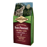 Carnilove - croquettes chat adult - carnilove cat duck & pheasant - 6kg