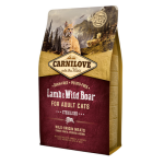 Carnilove - croquettes chat adult st�rilis� - carnilove cat lamb & wild boar - 2kg