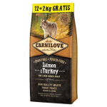 Carnilove - croquettes chien - carnilove adulte maxi sans crales salmon & turkey large breed - 12 + ...