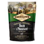 Carnilove - croquettes chien - carnilove adulte sans céréales duck & pheasant - 1, 5kg