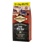 Carnilove - croquettes chien - carnilove adulte sans crales lamb & wild boar - 12 + 2kg