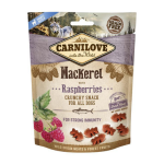 Carnilove - friandises chien carnilove crunchy maquereau et framboises 200 gr