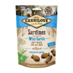 Carnilove - friandises chien carnilove semi - moist sardine et ail des ours 200 gr