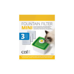 Catit - distributeur chat catit filtre pour fontaine  eau flower mini coloris blanc x3