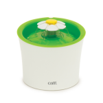 Catit - distributeur chat catit fontaine  eau flower coloris vert 3 litres