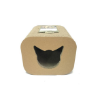 Champion companion - griffoir chat - champion companion griffoir scratcher cat head box beige - 30 x ...