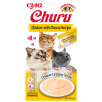 Churu - inaba friandise cr�meuse chat poulet & fromage - 4 x 14 gr