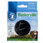 Company of animals - muselière pour chien noire caoutchouc thermoplastique baskerville ultra taille 1 ... Company of animals - muselière pour chien noire caoutchouc thermoplastique baskerville ultra taille 1 ...
