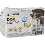 Croci - hygine chien - couches croci dog nappy - s