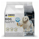 Croci - hygine chien - couches croci dog nappy - m