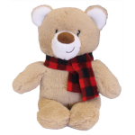 Croci - jouet chien - croci peluche no�l my teddy beige et rouge - 30 cm