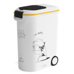 Curver - croquettes chien curver conteneur  croquettes dinner is served 54 l