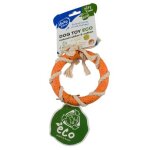 Duvoplus - duvoplus jouet chien bague corde et caoutchouc multicolore - 12, 5 x 12, 5 x 3, 2 cm