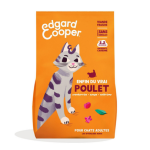 Edgar & cooper - edgard & cooper croquettes chat adulte poulet sans c�r�ales - 2 kg