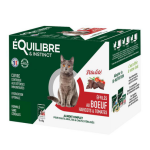 Equilibre&instinct - botes chat - quilibre & instinct ffils vitalit au b?uf, haricots verts et tomates ...