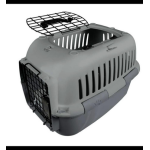 Europet - europet panier de transport � double ouverture gris - 57 x 38 x 38 cm