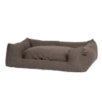 Fantail - couchage chien - fantail eco panier snooze deep taupe - 110 x 80 cm