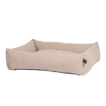 Fantail - couchage chien - fantail eco panier snug british tan - 100 x 80 cm