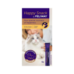 Feliway - hygine chat - feliway happy snack au poulet - 6 sticks