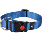 Flamingo - collier chien - flamingo collier nylon ziggi xl bleu - 55 / 75 x 4 x 0, 2 cm