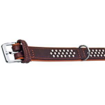 Flamingo - collier chien - flamingo collier rondo clout marron - 52 x 3 x 0, 5 cm