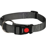 Flamingo - flamingo collier nylon chien ziggi gris fonc� xxs - 15 - 25 cm x 10 mm x 2 mm