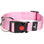 Flamingo - flamingo collier nylon chien ziggi rose xl - 55 - 75 cm x 40 mm x 2 mm