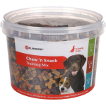 Flamingo - flamingo friandise chien chew'n entrainement snacks poulet, agneau et saumon - 1, 8 kg